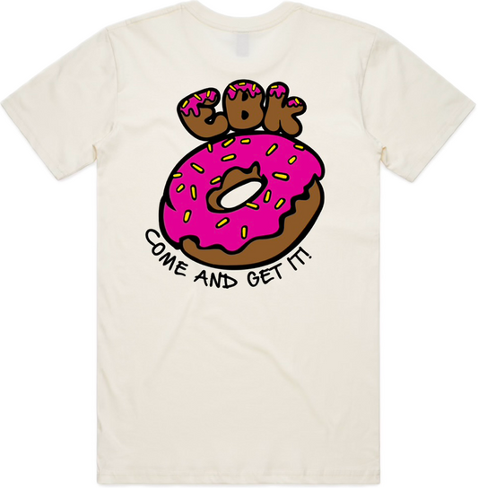 White E-Bike Kid Donut Logo