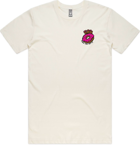 White E-Bike Kid Donut Logo